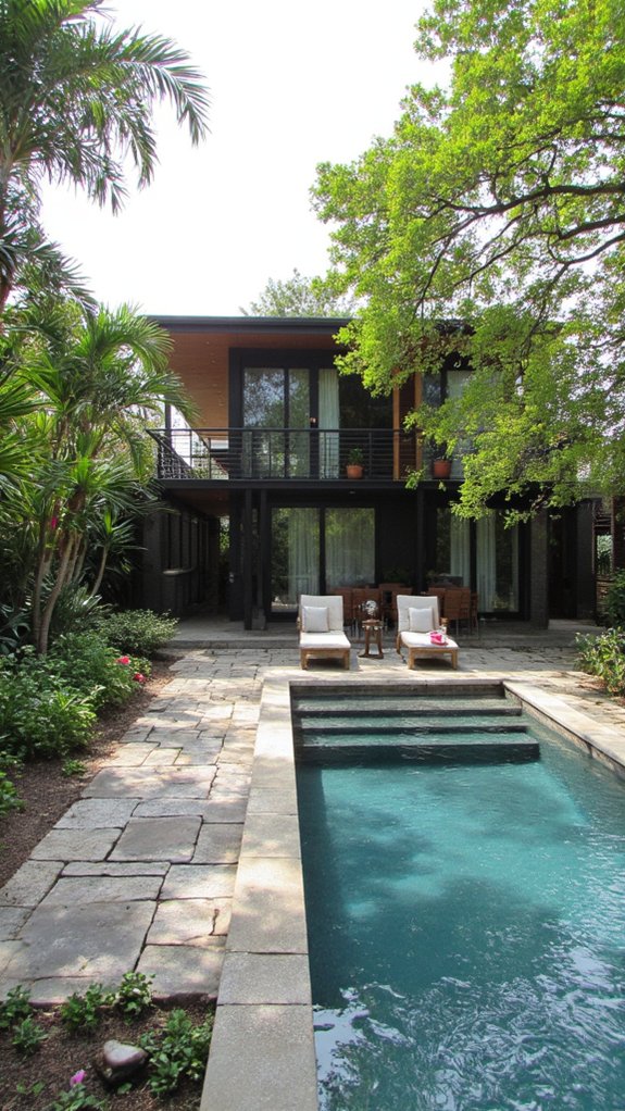 nature inspired pool aesthetics