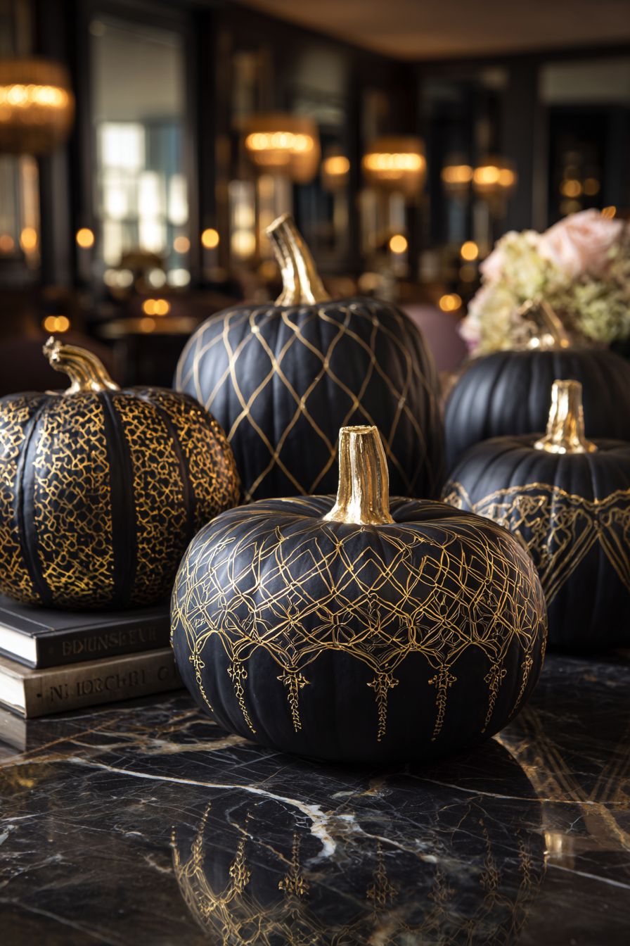 Create Chic Black & Gold Designs