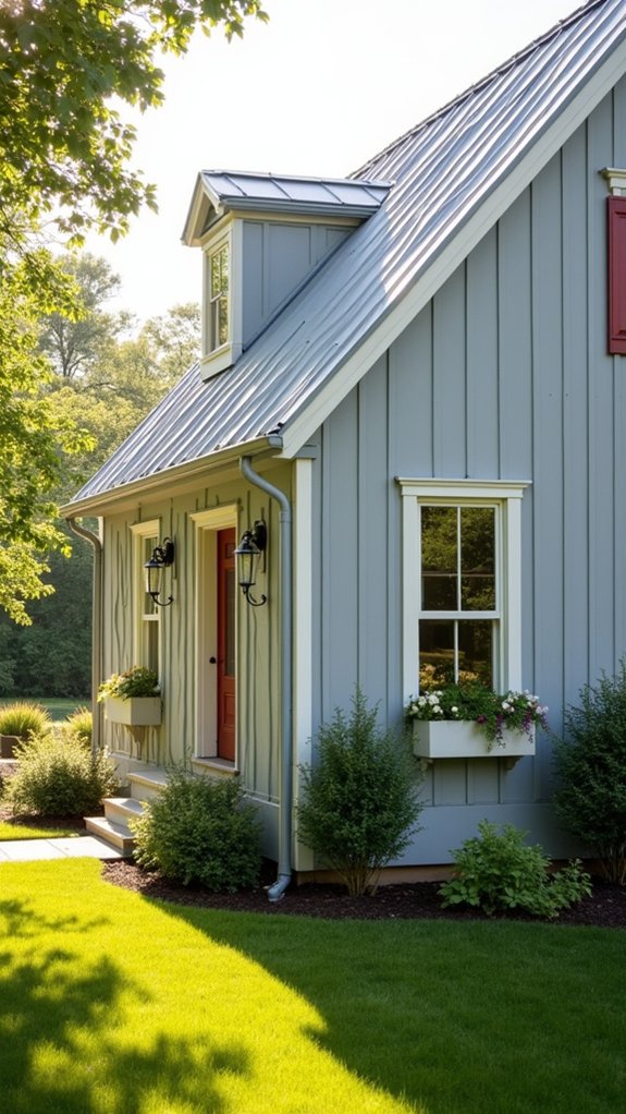serene modern farmhouse colors