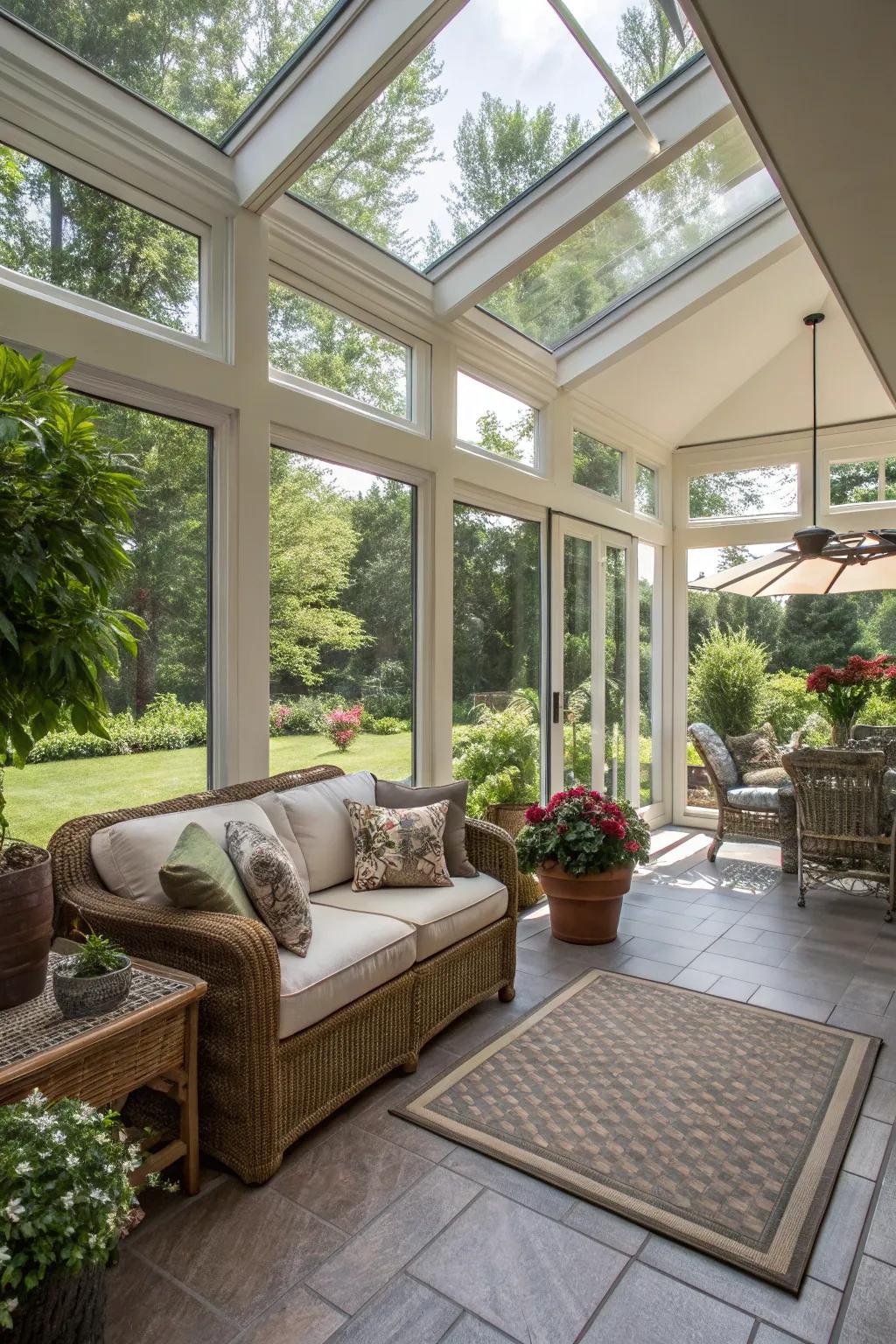 Seamless integration of indoor and outdoor living areas.