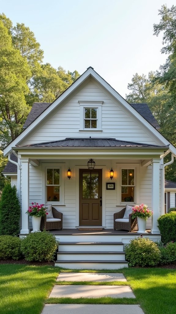 timeless elegant farmhouse exterior