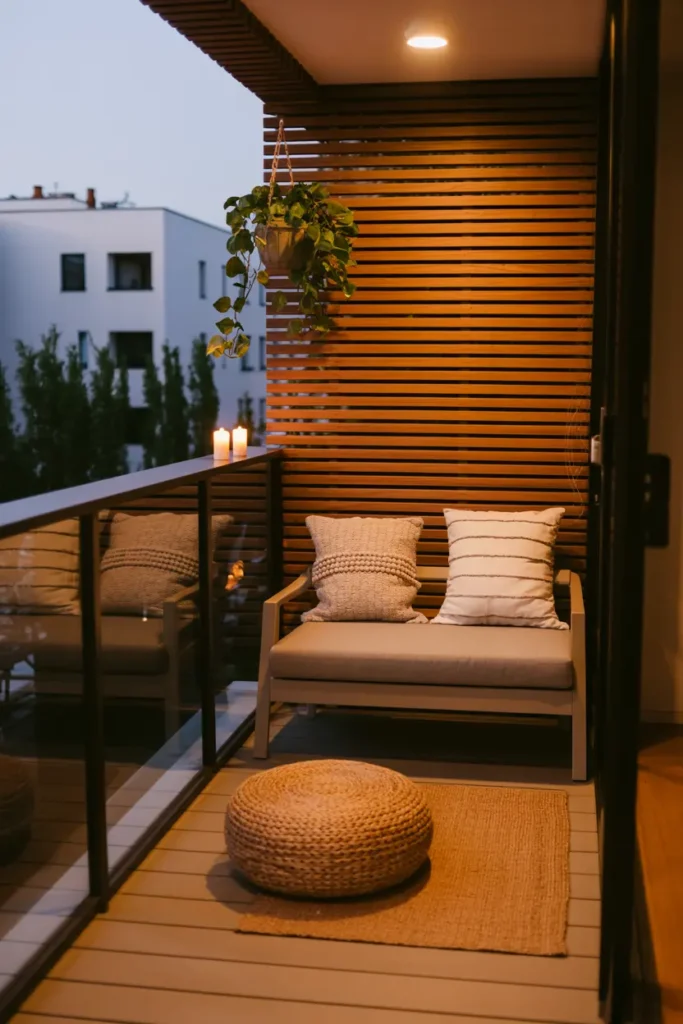 Cozy Balcony Retreat