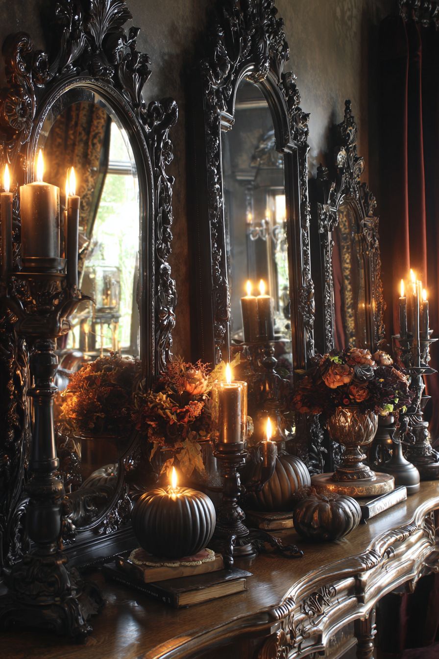 Transform Your Entryway with Gothic Mirrors