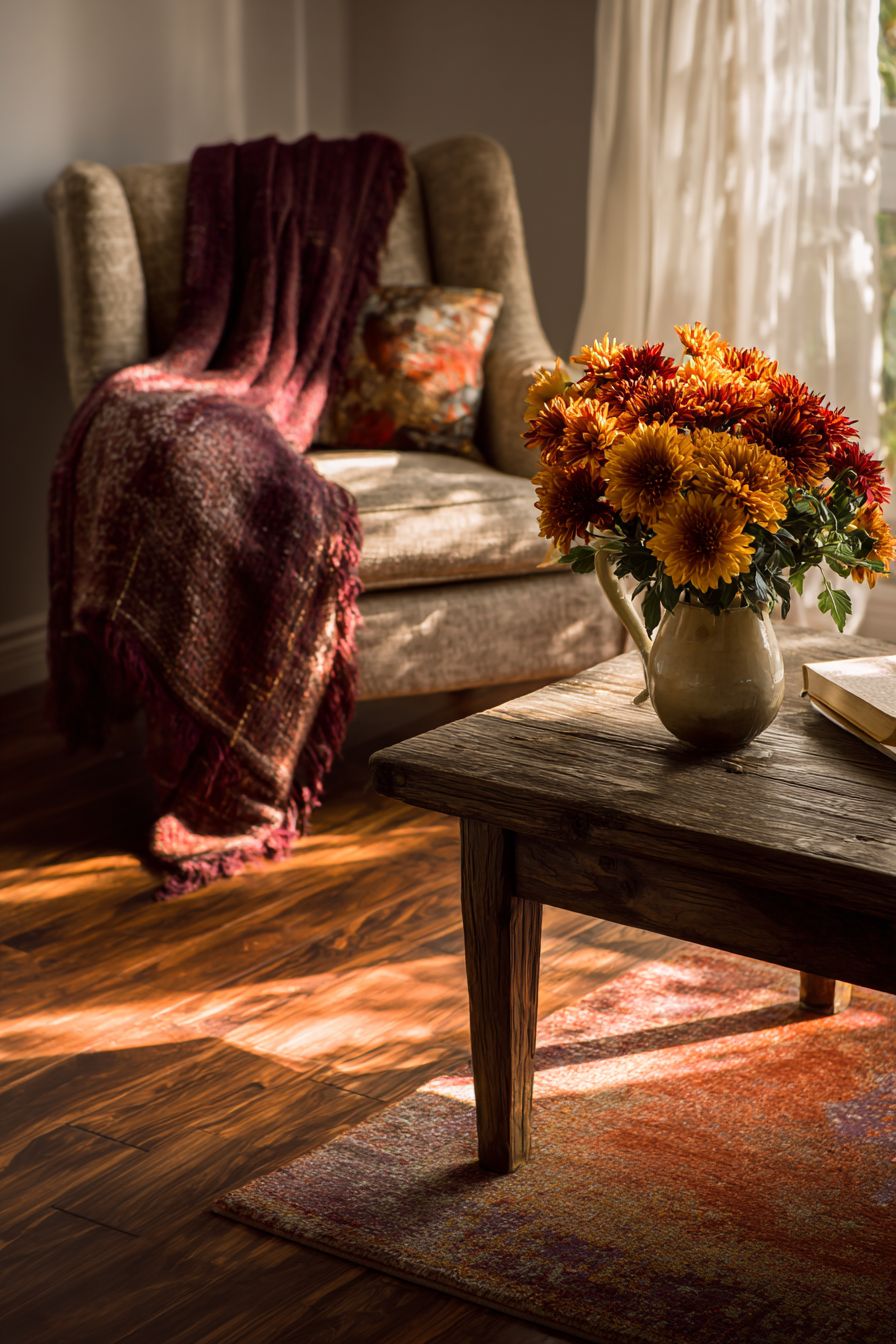 Layer Rugs for Added Warmth