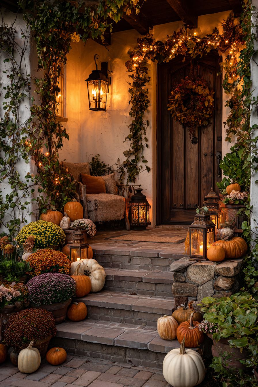 Transform Your Porch with Pumpkins