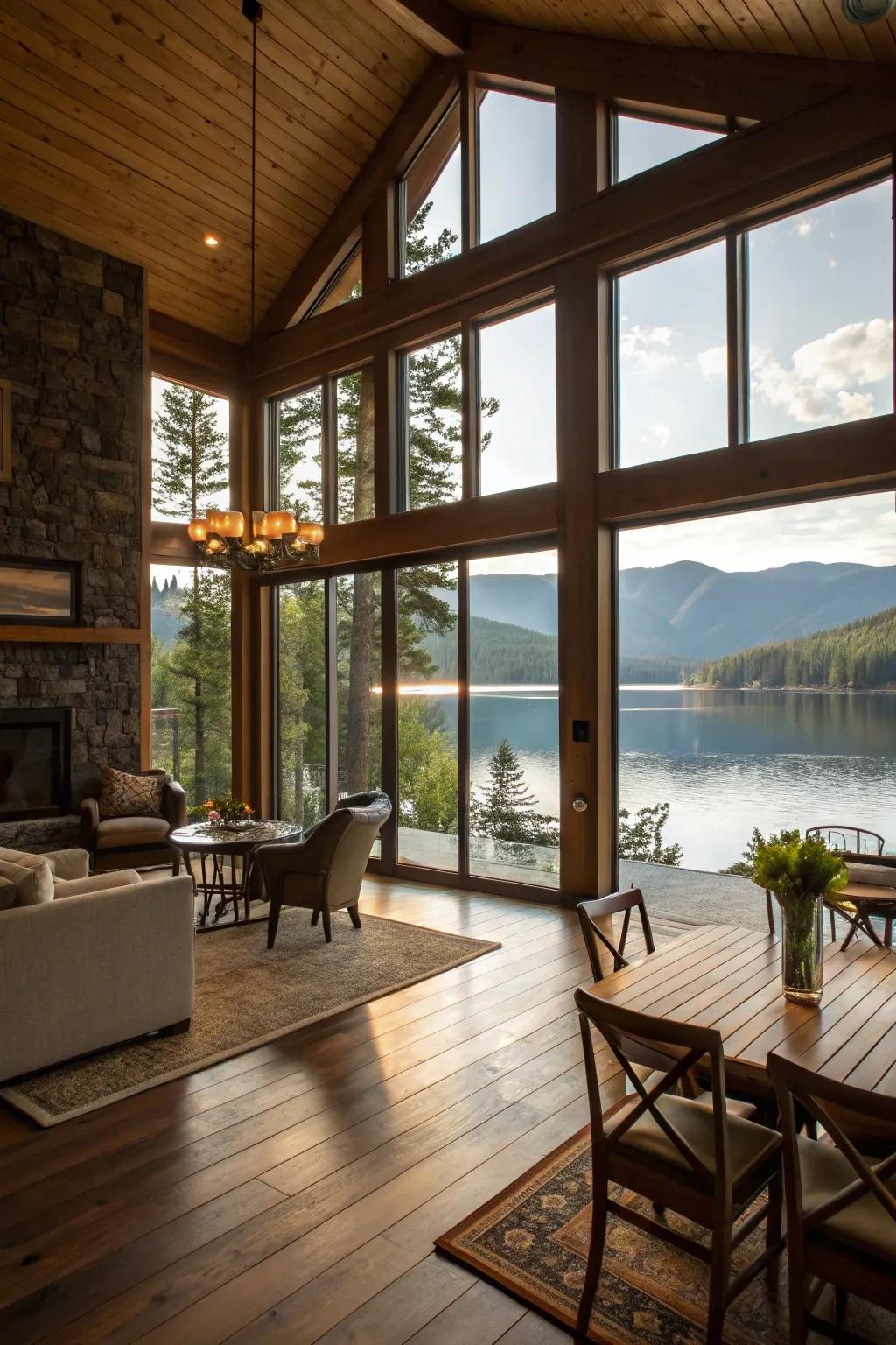 Stunning Lake House Designs Perfectly Crafted for Mountain Retreats
