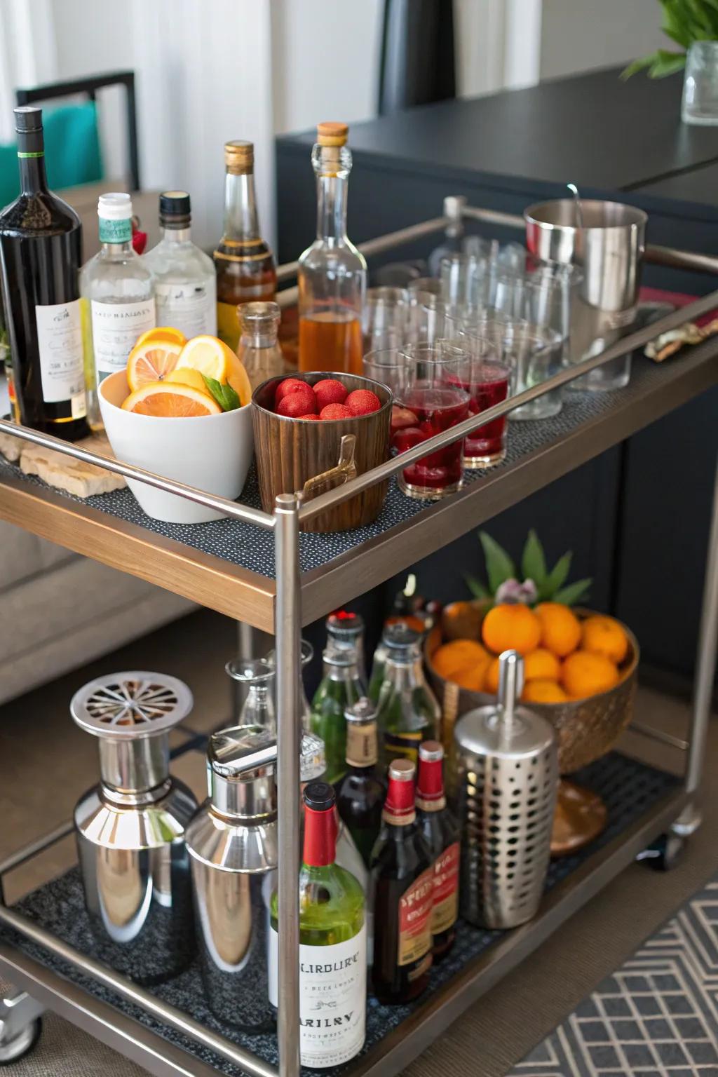 Stylish Bar Cart Ideas to Elevate Every Home’s Vibe