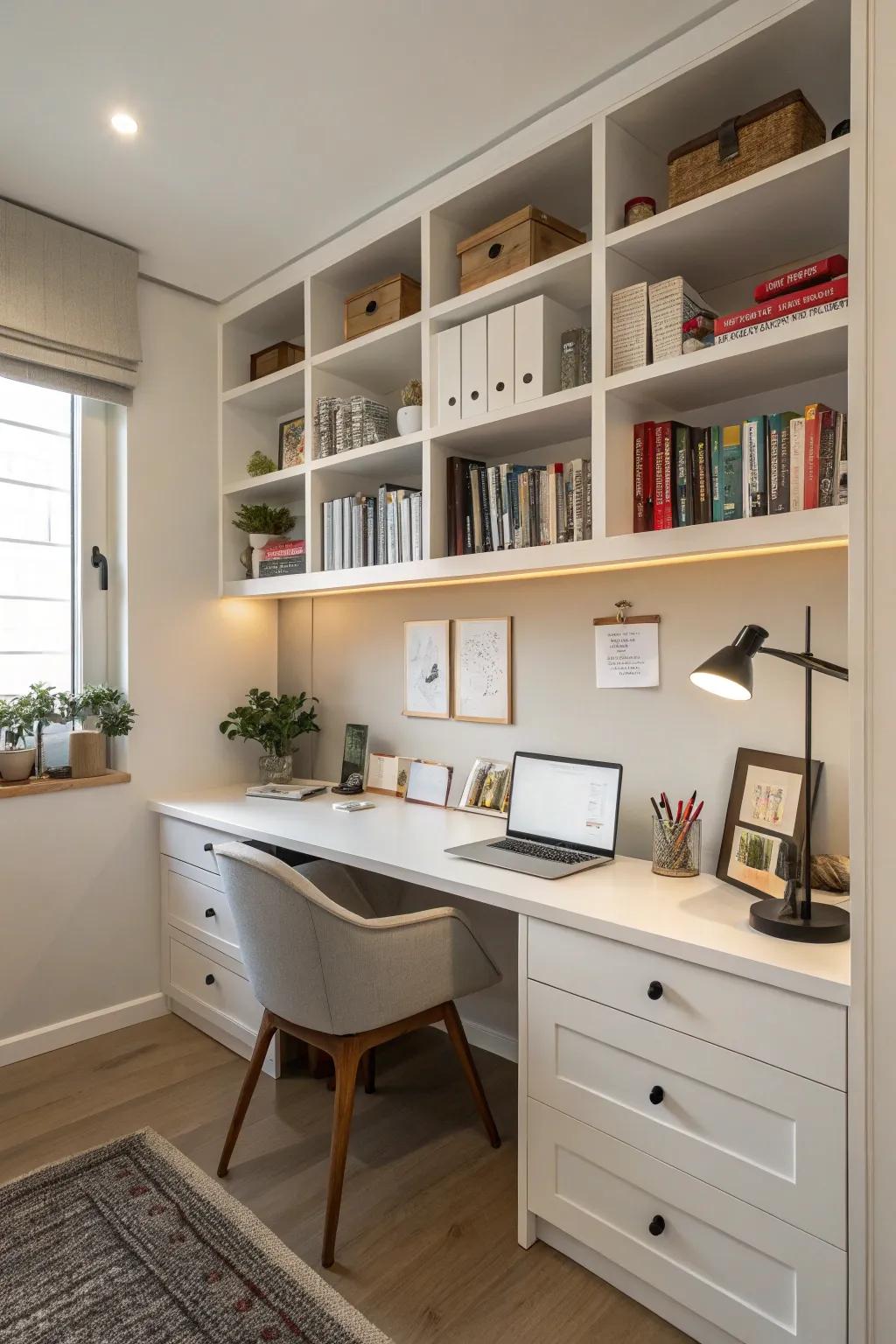 A neat workspace encourages clarity and boosts efficiency.