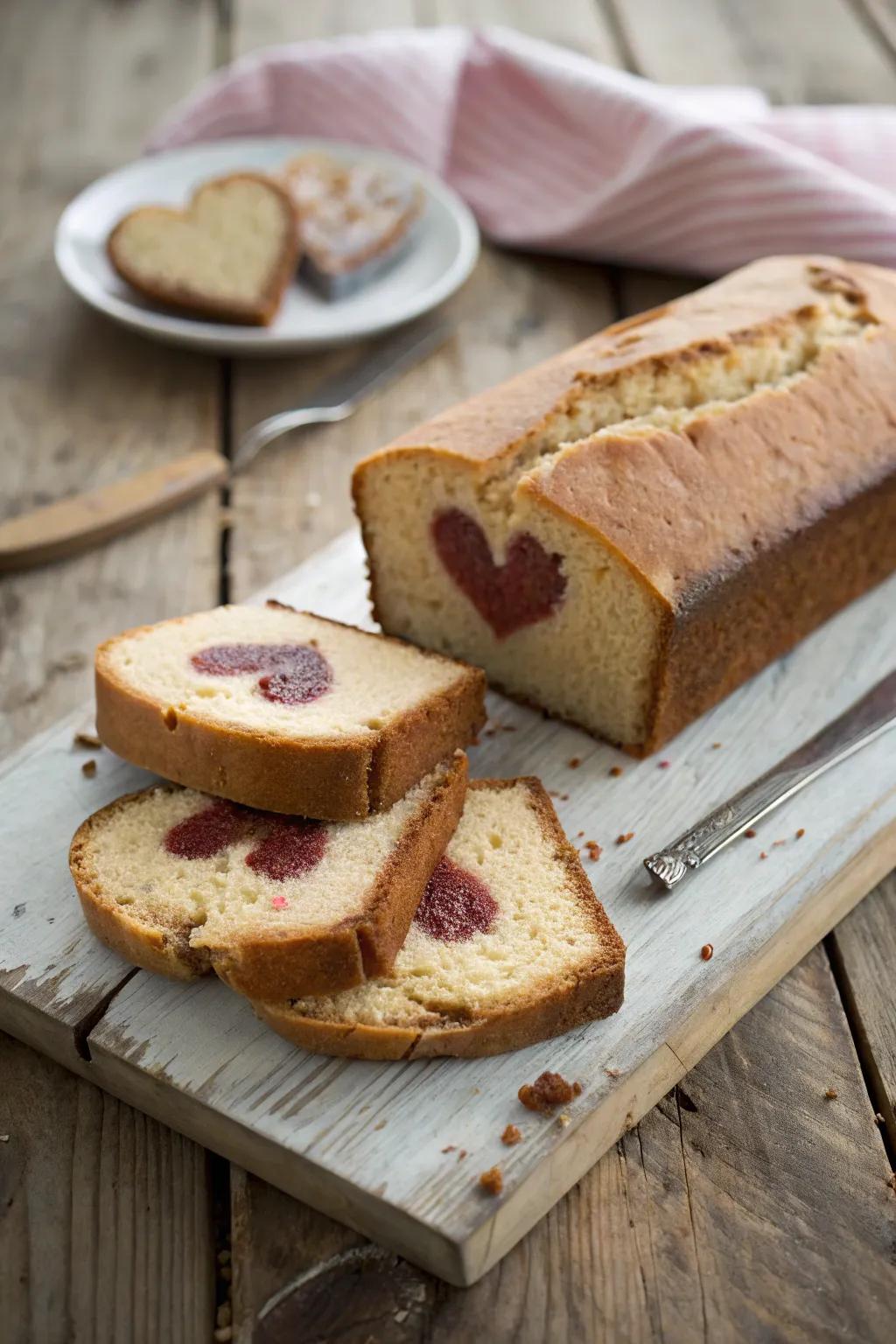 A heartwarming surprise with every slice.