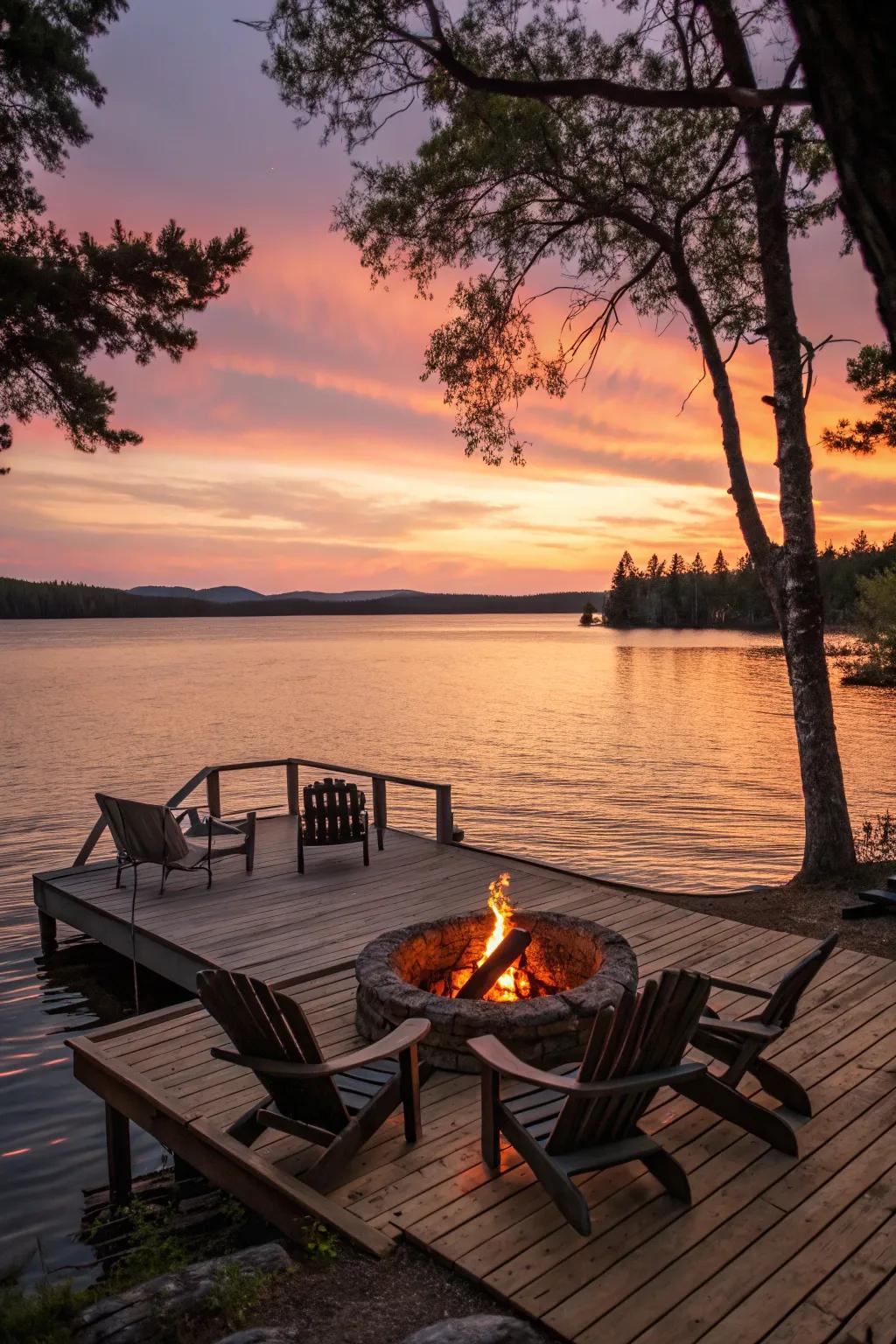10 Creative Lakeside Firepit Ideas to Transform Your Outdoor Space