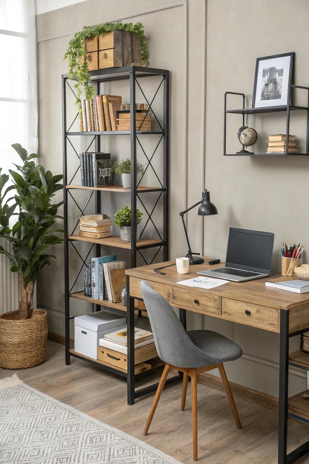 Innovative Industrial Office Décor Ideas for a Stylish Workspace