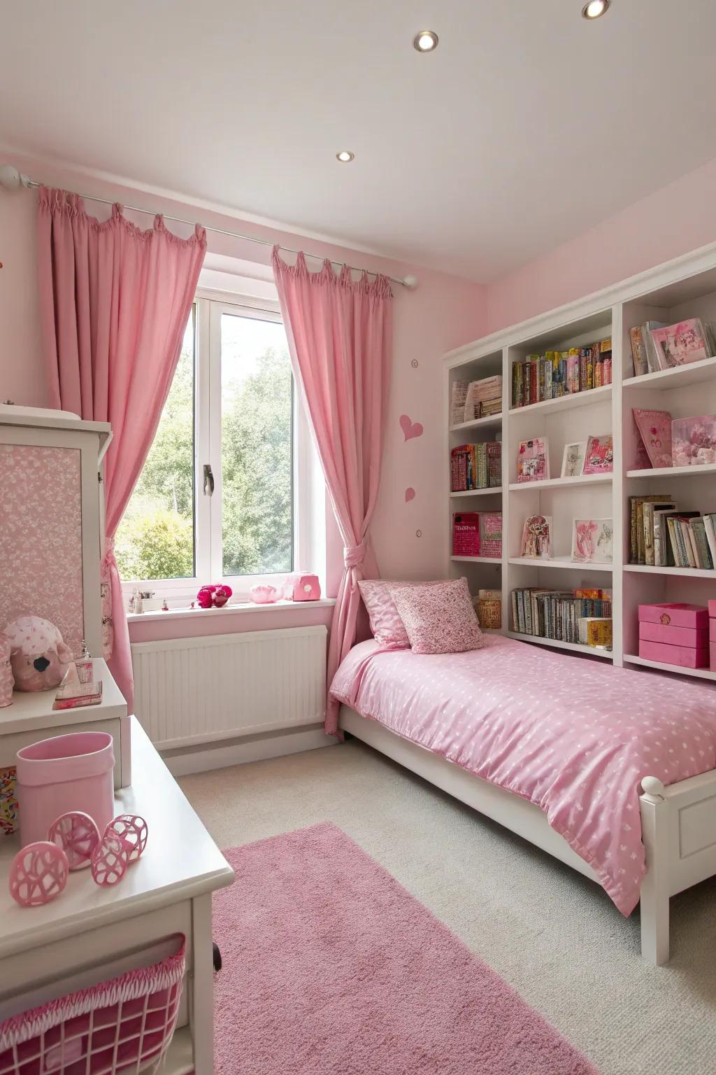 Stunning Pink Bedroom Design Ideas for a Creative Space