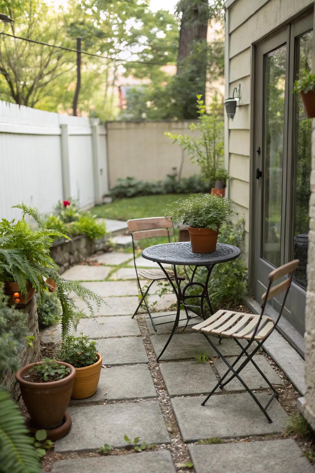 A DIY patio can become the center of your outdoor area without overspending.