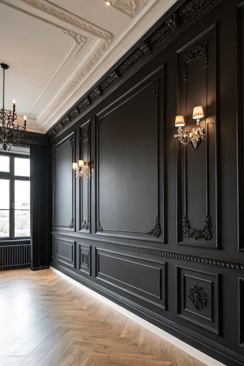 Sophisticated Dark Wall Ideas to Elevate Your Interior Design