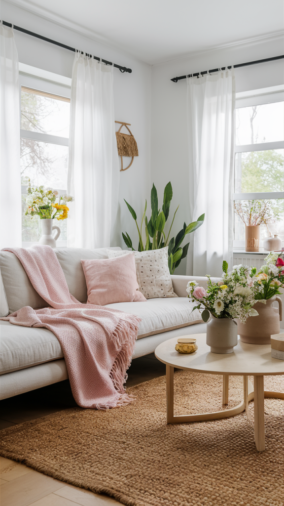 Spring Living Room Trends: Chic and Cozy Décor Ideas