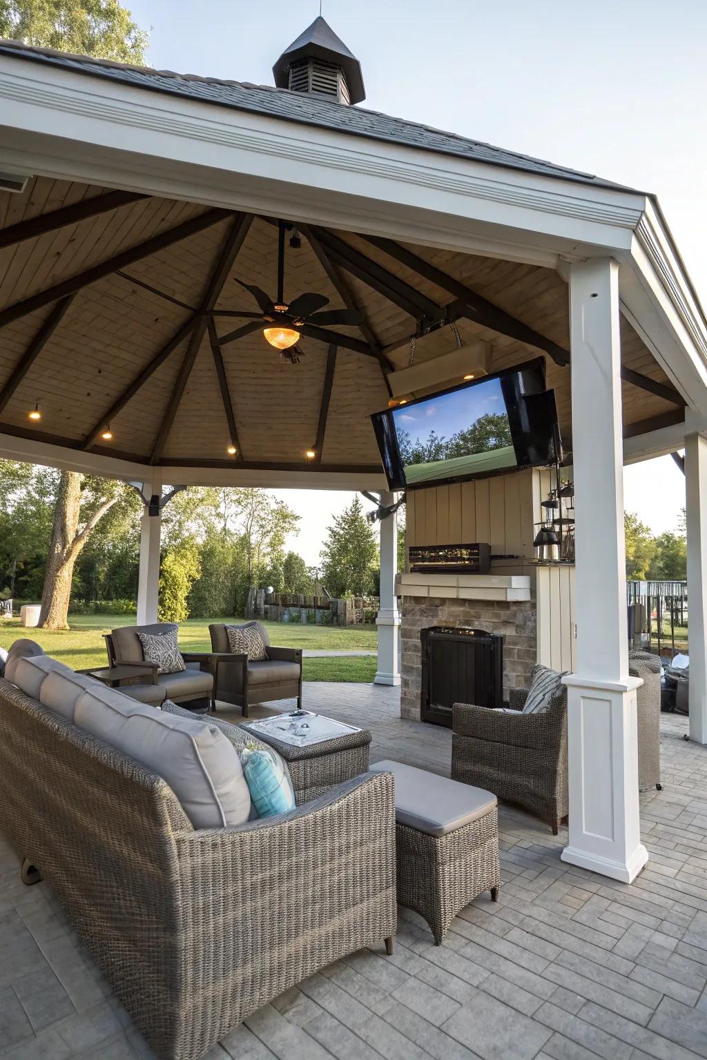 Transform Your Outdoor Space: Best TV Mount Solutions for Gazebos