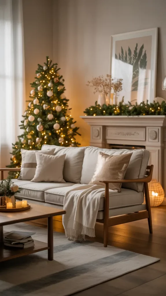 Warm White Christmas Lights: Modern Indoor & Outdoor Décor Ideas For A Cozy, Elegant Holiday Home