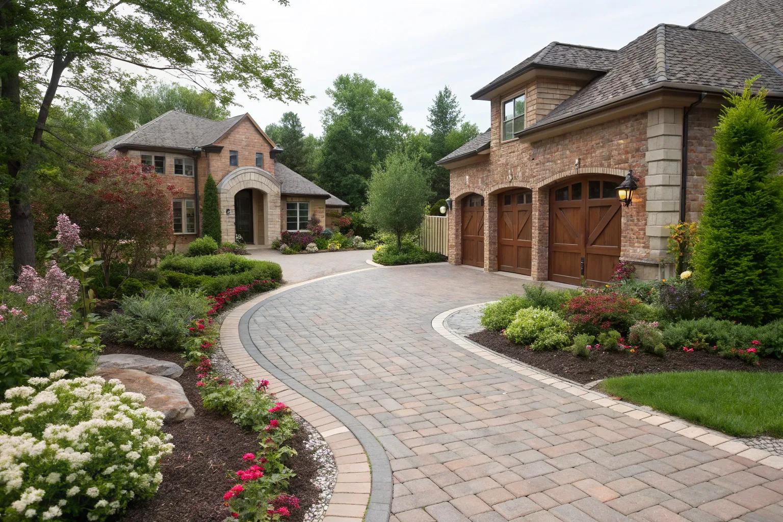 19+ Inspiring Driveway Ideas for a Stunning Home Entrance
