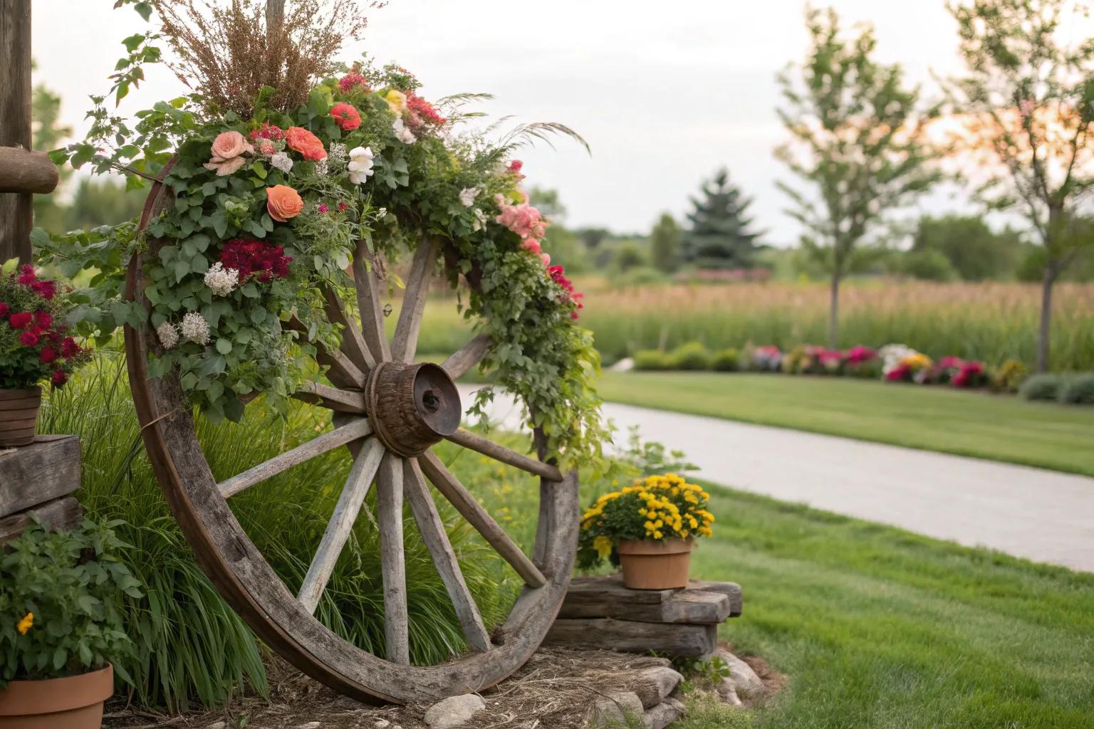 14+ Creative Wagon Wheel Decor Ideas to Transform Your Space